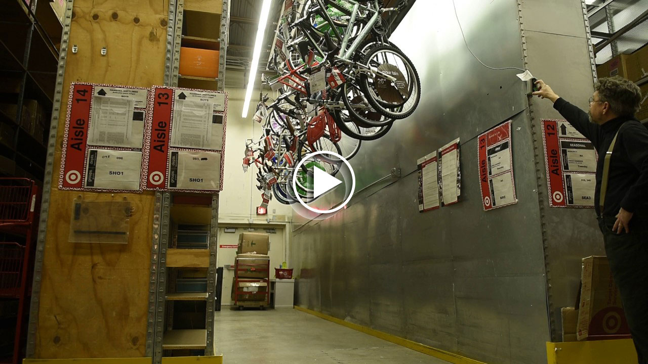 overhead bike storage