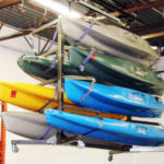 overhead canoe kayak storage rack