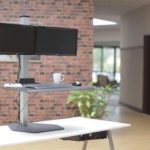sit stand workstation improve employee productivity