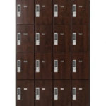 spa gym wood laminate lockers