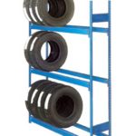 wall tire storage rack