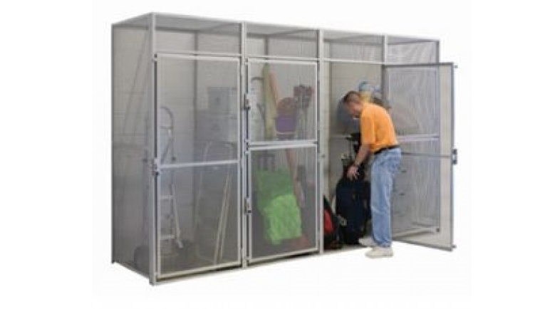 athletic equipment cages