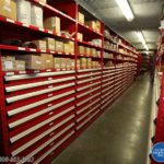 automotive parts department storage cabinets