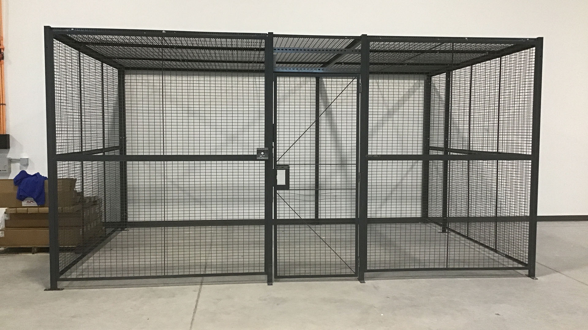 automotive parts security cage