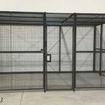 automotive wire security cage