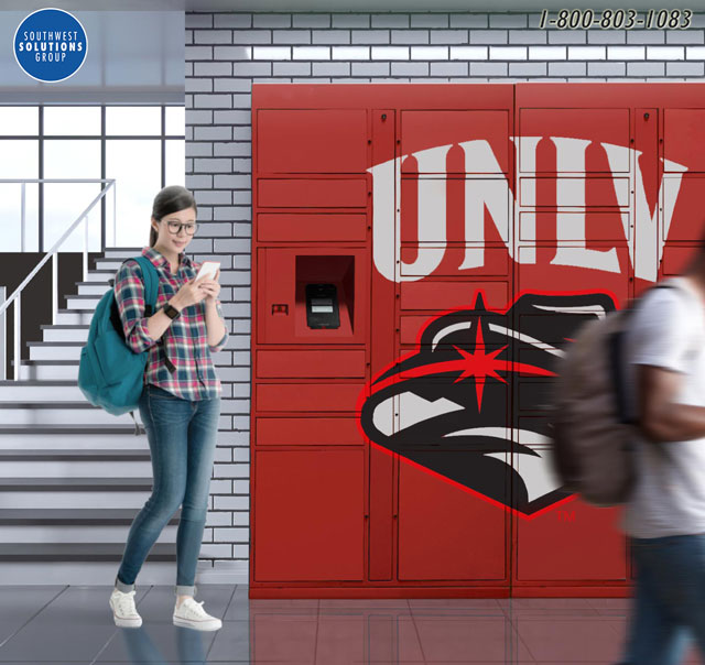 campus smart lockers university