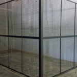 car dealership wire fence security cage