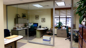 glass office partition view series