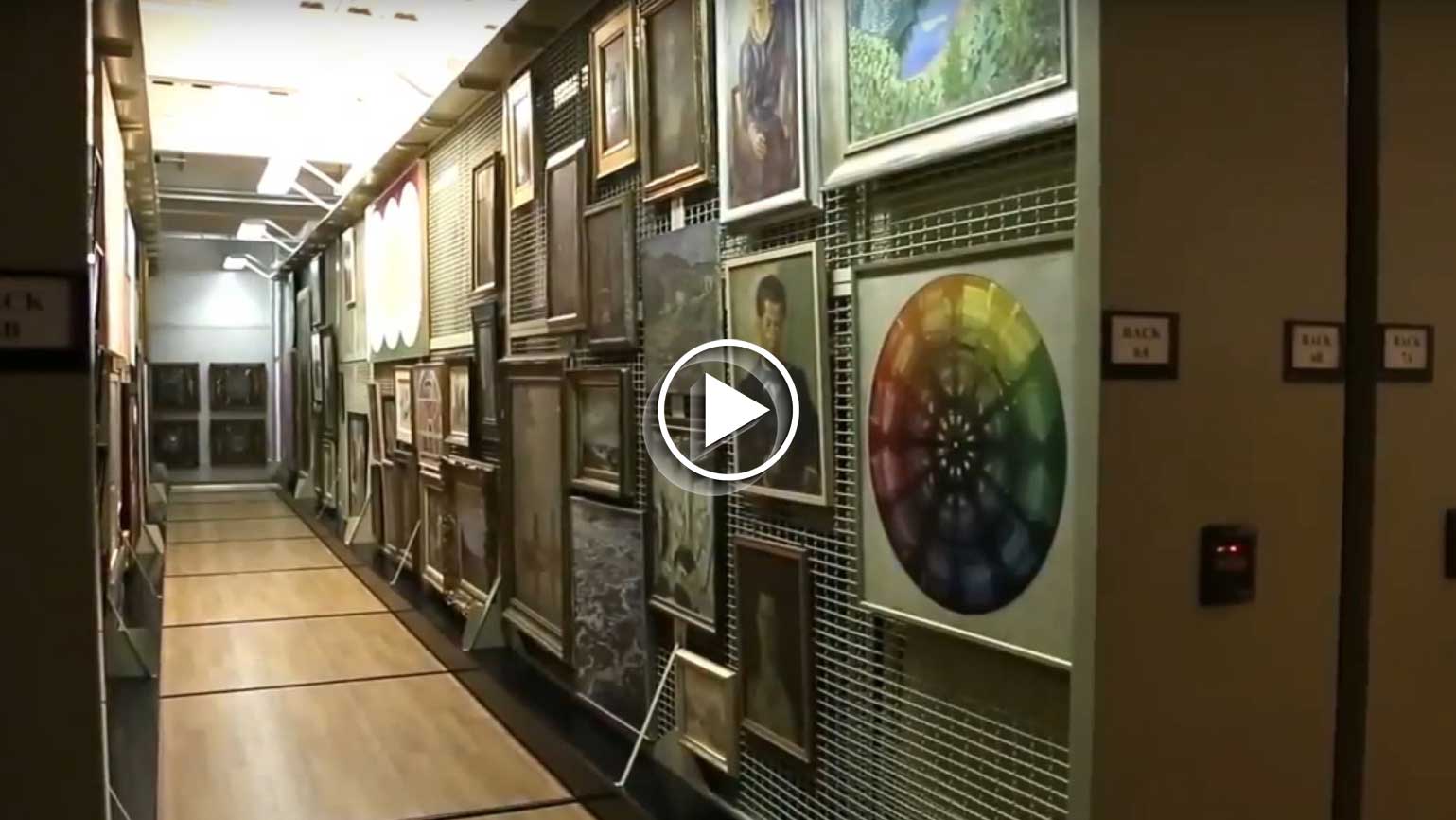 Maximize Framed Art Storage Space