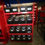 specialty automotive battery storage racks