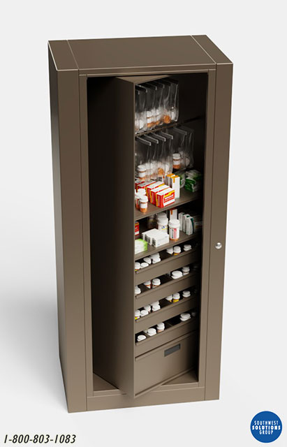 sports medical supply storage cabinet