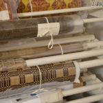 adjustable textile storage racks museum