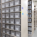 archive box storage shelving musuem
