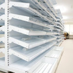 cantilver hospital pharmacy storage shelving