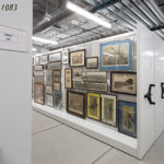 compact high density art storage museum