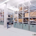 compact high density pallet racks museum storage