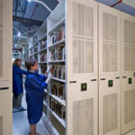 compact high density rare book storage shelving