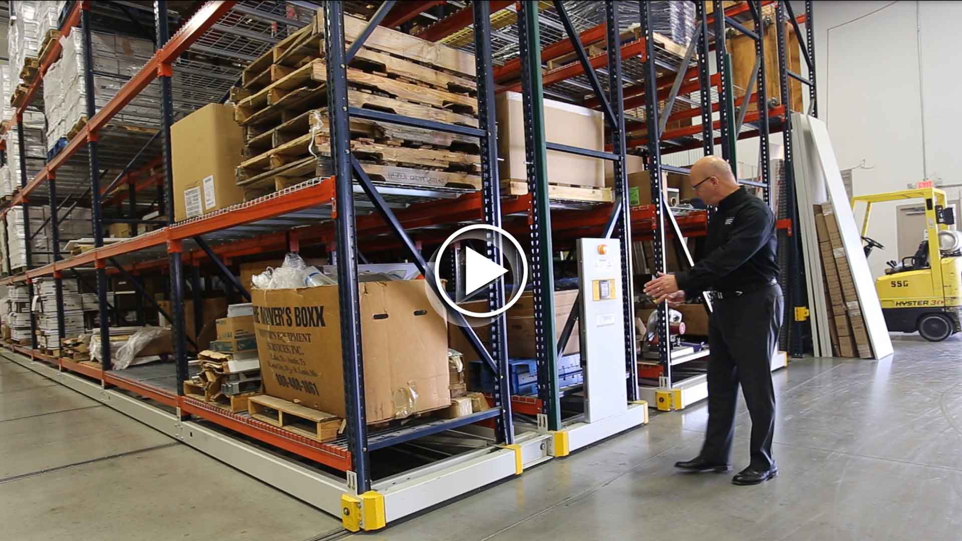 Mobile Pallet Rack Overview Video