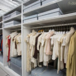 hanging garment storage racks museum