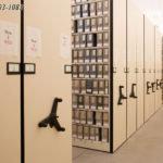 high density storage solander archive box shelves