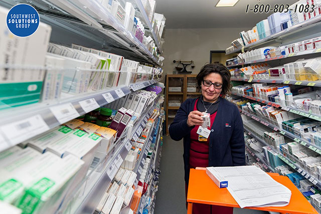 Acrylic Plastic Shelf Dividers For Pharmacy, C-Store Shelves