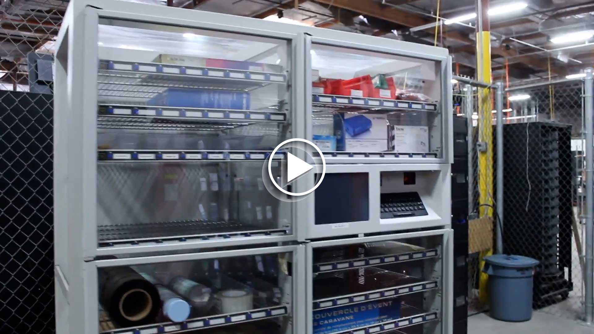 Industrial Inventory Vending Machines High-Density Automated Tool Lockers