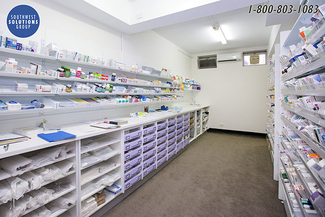 Pharmacy Shelving, Medical Supply Storage & Equipment Storage