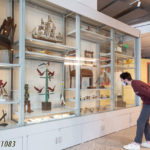 museum artifacts storage display cabinets
