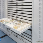 museum drawer cabinet artifact storage