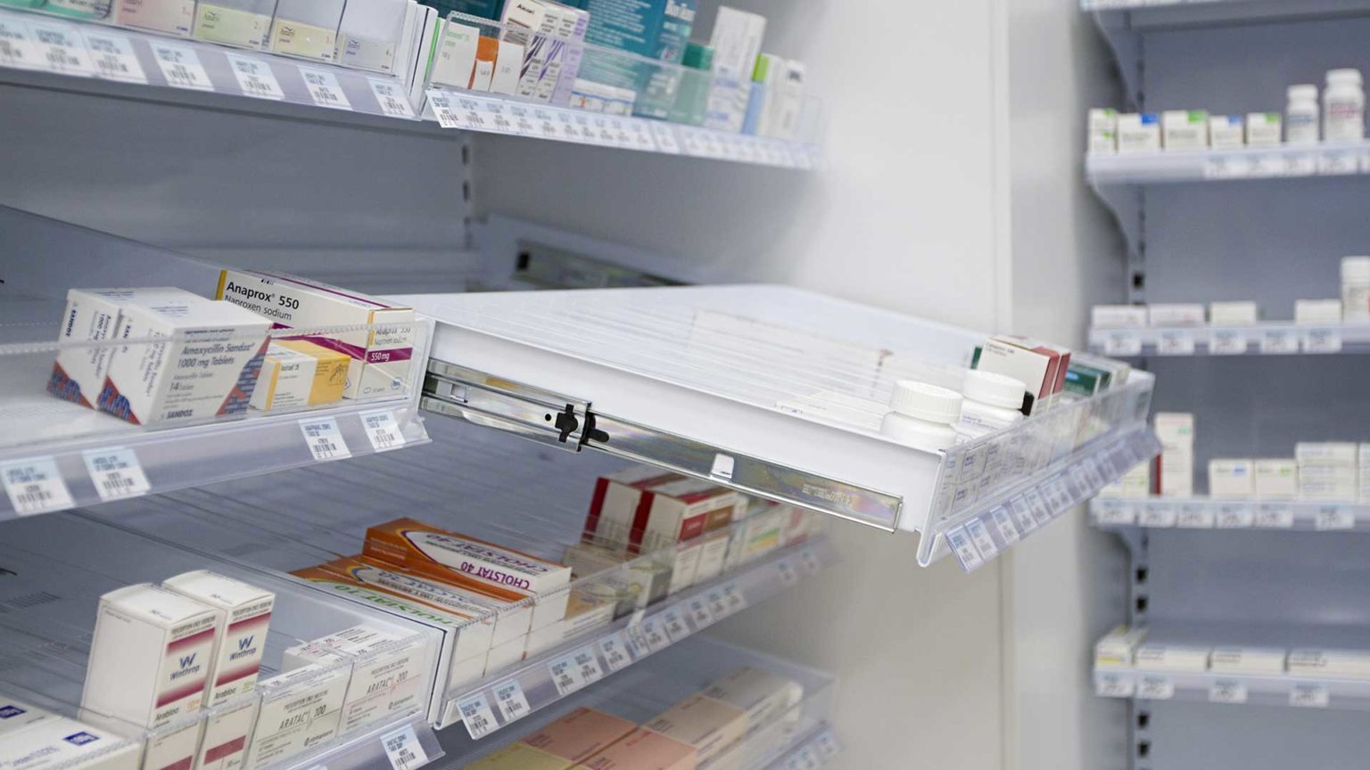Pharmacy Storage Shelving &
