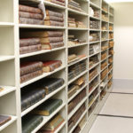 rare books archive shelving museum