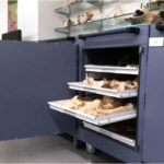 rolling fossil storage cart