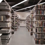 shelving rare book storage