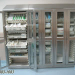 freestanding stainless steel medical cabinets