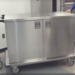 rolling stainless steel medical carts