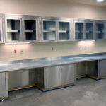 stainless steel healthcare casework
