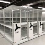 high density shelving sterile instruments storage