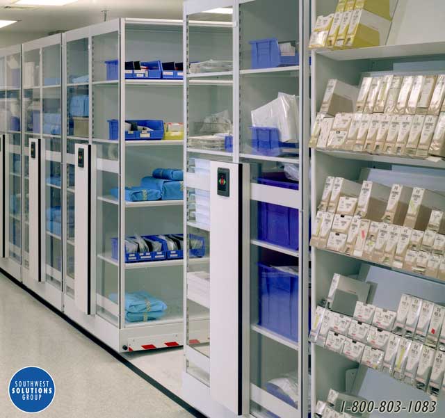 high density sterile storage surgery suites