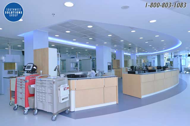 hospital nurse station modern design