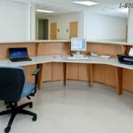 hospital nurse station modular casework furniture