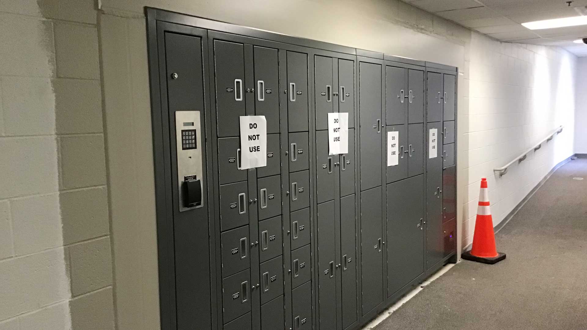 keyless digital evidence lockers