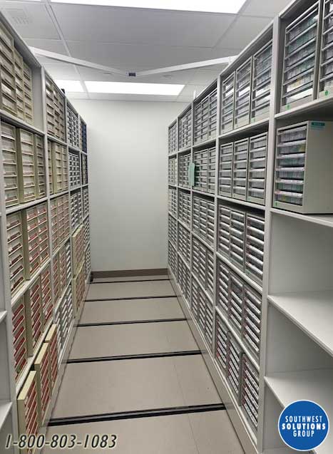 laboratory pathology storage shelving