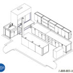 laboratory storage solutions plan layout