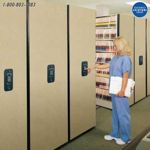 medical records high density mobile storage