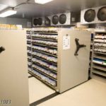 pathology lab high density storage shelving