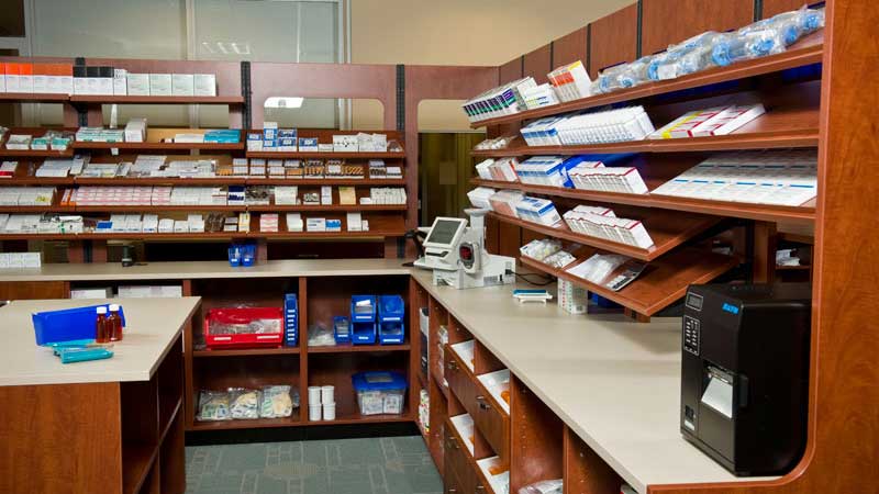 pharmacy fixtures