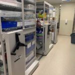 space saving high density sterile storage