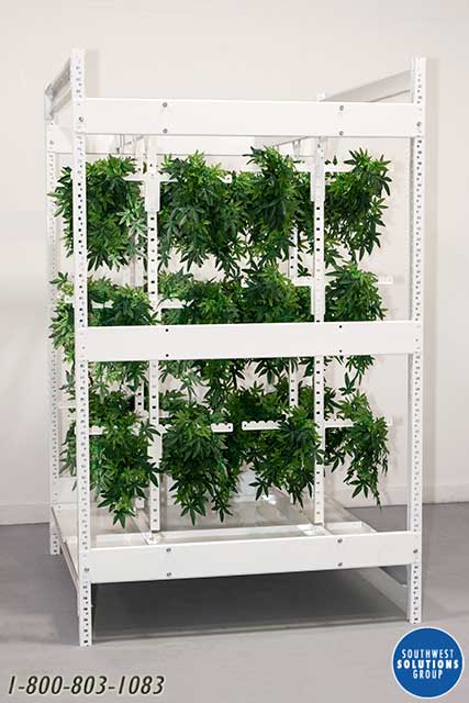 stationary cannabis drying rack
