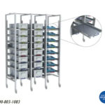 sterile instrument storage shelves