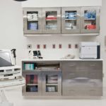 sterile supply storage cabinet